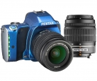 Pentax K-S1 Blue + DAL 18-55mm + DAL 50-200mm
